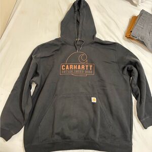 Carhartt Black Loose Fit Hoodie